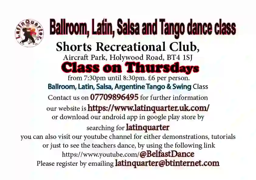 LatinQuarter class at Shorts Recreational Club
